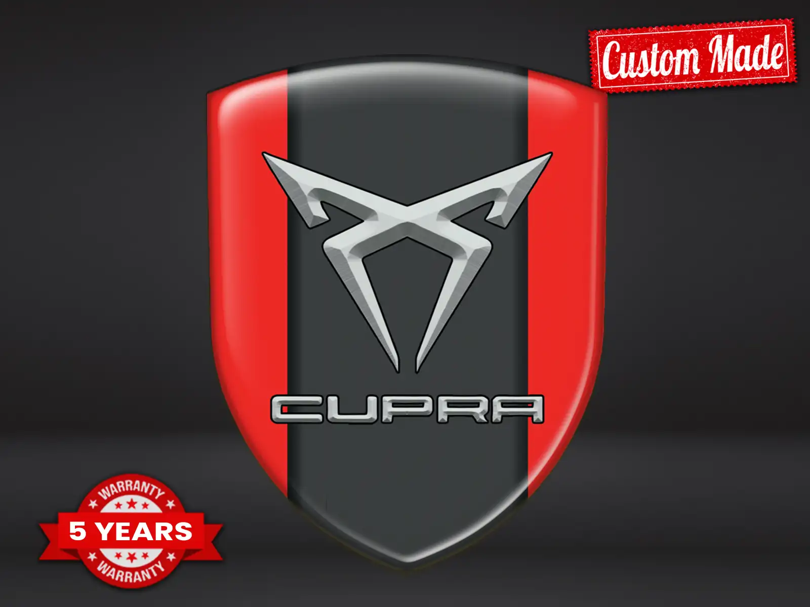 Seat Cupra Decalcomania Auto Max Chic Prestazioni Durevoli
